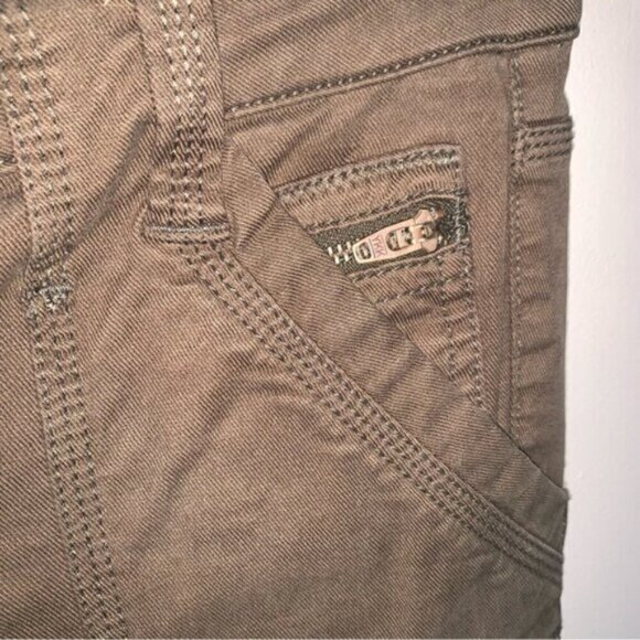 Joie Green Cargo Skinny Jean Pants 26 - Picture 7 of 10